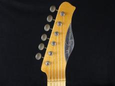 John Cruz Custom Guitars Crossville TL Model Premier Fifty Matador Red with India Ivory Strip_4