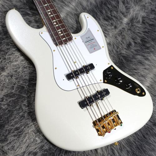 Fender Made in Japan Traditional 2025 Collection, 60s Jazz Bass White Pearl