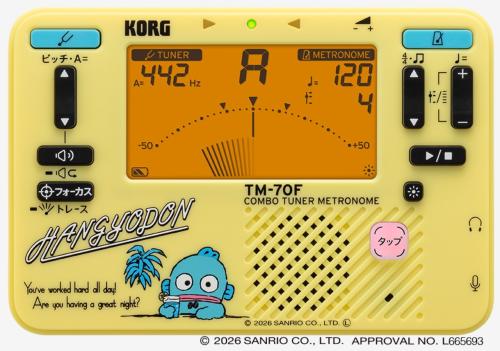 KORG TM-70C SHG ハンギョドン チューナー メトロノーム 《クリップマイク付き》