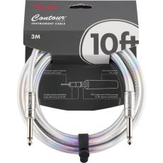 Fender Contour Instrument Cable Iridescent 10'