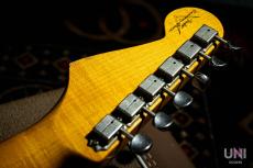 Fender Custom Shop 1961 Stratocaster Heavy Relic Super Faded Aged Sonic Blue over 3-Color Sunburst / 2023_8