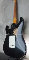 Fender Custom Shop 1969 Stratocaster SSH Heavy Relic Black_5