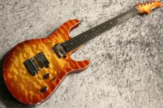 Sago Custom Order Modern Style Master Grade Quilt/青黒檀 FB Honey Amber Burst 【極杢個体】_2