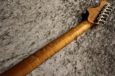 Sago Custom Order Modern Style Master Grade Quilt/青黒檀 FB Honey Amber Burst 【極杢個体】_10