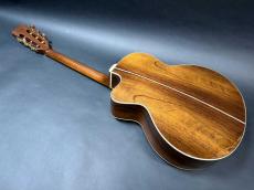 ARIA The Sandpiper SP-250J / Made in Japan・Slotted Head・Solid Seder Top・Jacaranda Side and Back・Abalone TrimEbony Fingerboard and Bridge・With Fishman Prifix Pro Blend PU【With Gig Case】2020年頃製_5