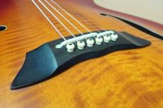 Takamine NPT-115-6(T.N) / Single Side Head・Original Gold peg・Flame Maple Arched Top Flame Maple Side and Flame Maple Arched Back・Ebony fingerboard・f-Sound Hole・With Original NPT ”赤-Pre”Pickup【With Original Har_14