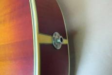 Takamine NPT-115-6(T.N) / Single Side Head・Original Gold peg・Flame Maple Arched Top Flame Maple Side and Flame Maple Arched Back・Ebony fingerboard・f-Sound Hole・With Original NPT ”赤-Pre”Pickup【With Original Har_15