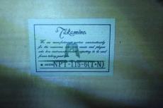 Takamine NPT-115-6(T.N) / Single Side Head・Original Gold peg・Flame Maple Arched Top Flame Maple Side and Flame Maple Arched Back・Ebony fingerboard・f-Sound Hole・With Original NPT ”赤-Pre”Pickup【With Original Har_16