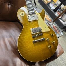 Gibson 【驚異の3.59kg&極上フレック】Murphy LAB 1959 Les Paul Standard Heavy Aged Green Lemon Fade_9