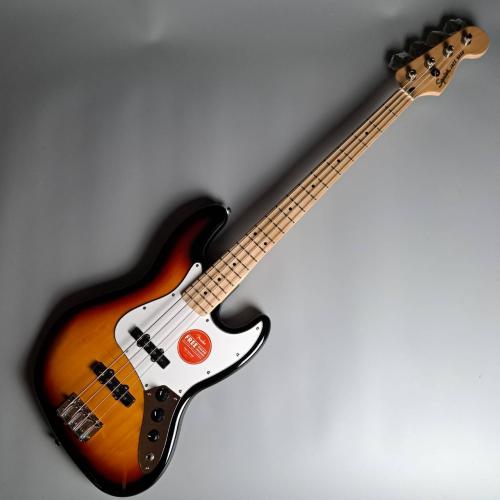 Squier Affinity Series Jazz Bass Maple Fingerboard White Pickguard 3-Color Sunburst エレキベース ジャズベー