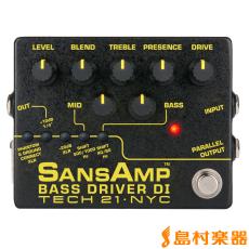 Tech 21 SANSAMP BASS DRIVER DI V2 ベース用プリアンプ ダイレクトボックス DI