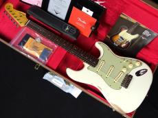 Fender Custom Shop 2025 Collection 1962 Stratocaster Relic Aged Olympic White ★GW SALE☆_2