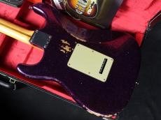 Fender Custom Shop Custom Deluxe HB S-1 Stratocaster Relic with Closet Classic Hardware Magenta Sparkle ★GW SALE☆_8