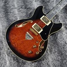 Ibanez AS93QMSP Dark Brown Sunburst