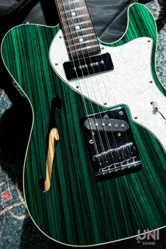 FREEDOM CUSTOM GUITAR RESEARCH Green Pepper Green Transparent / 2017
