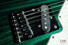 FREEDOM CUSTOM GUITAR RESEARCH Green Pepper Green Transparent / 2017_6