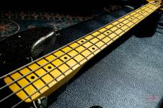 Fender Custom Shop J Signature Precision Bass Heavy Relic Black Gold Masterbuilt By Greg Fessler_9