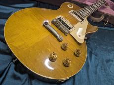 Gibson Custom Shop 2017 Limited Run 1958 Les Paul Reissue Hard Rock Maple / Lightly Aged Green Lemon_2