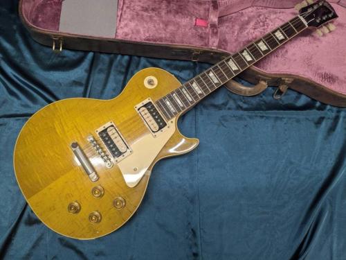 Gibson Custom Shop 2017 Limited Run 1958 Les Paul Reissue Hard Rock Maple / Lightly Aged Green Lemon