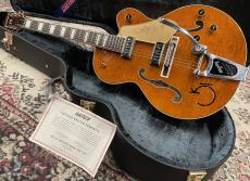 Gretsch Gretsch G6120TGQM-56 LTD Edition Quilt Classic Chet Atkins Hollow Body- Roundup Orang≒3.04kg_3