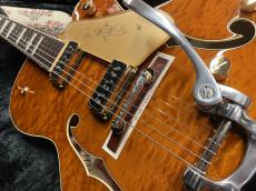 Gretsch Gretsch G6120TGQM-56 LTD Edition Quilt Classic Chet Atkins Hollow Body- Roundup Orang≒3.04kg_6