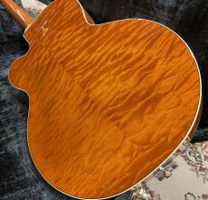 Gretsch Gretsch G6120TGQM-56 LTD Edition Quilt Classic Chet Atkins Hollow Body- Roundup Orang≒3.04kg_11