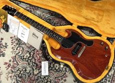 Gibson Murphy Lab 1963 SG Junior Lightning Bar Cherry Ultra Light Aged s/n 400703【2.72kg】_2