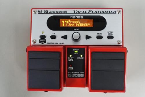 BOSS VE-20 VOCAL PROCESSOR 【ほぼ未使用】