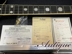 FERNANDES Limited Edition MV-480HT TOMOYASU HOTEI Signature 1991年製 Black w/Signed WARRANTY “Ultra Rare Gear”_11