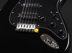 Fender Standard Stratocaster HSS Laurel Fingerboard Black Pickguard ~Black~_6