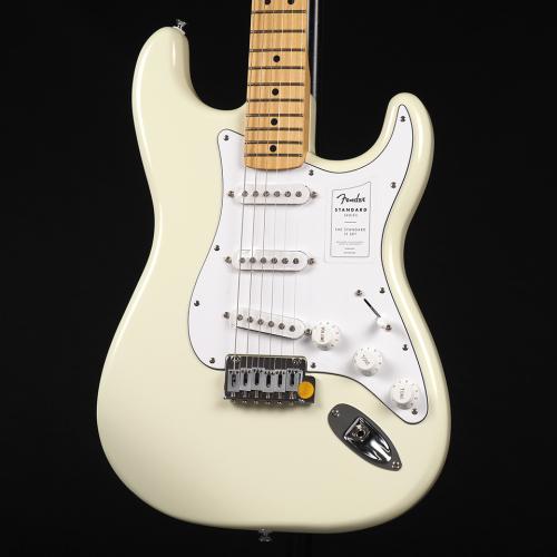 Fender Standard Stratocaster Maple Fingerboard White Pickguard ~Olympic White~