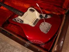 Fender 1964 JAGUAR Matching Head Candy Apple Red_2
