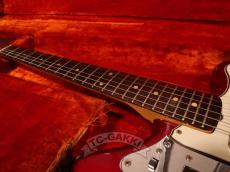 Fender 1964 JAGUAR Matching Head Candy Apple Red_3