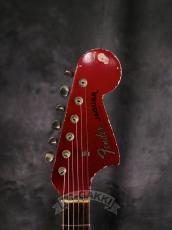 Fender 1964 JAGUAR Matching Head Candy Apple Red_13