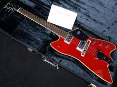 Gretsch G6199 Billy-Bo “G” Cutout Tailpiece Firebird Red_2