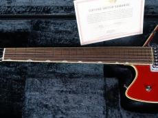 Gretsch G6199 Billy-Bo “G” Cutout Tailpiece Firebird Red_4