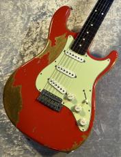 Sugi Kurosawa Limited Stargazer SSS Alder/Vintage Rosewood FB/Fiesta Red Aged 【3.47kg】