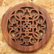 LUTE HOLE #13 Walnut