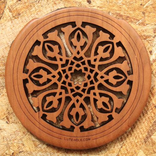 LUTE HOLE #1 Mahogany