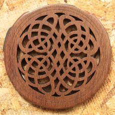 LUTE HOLE #4 Walnut