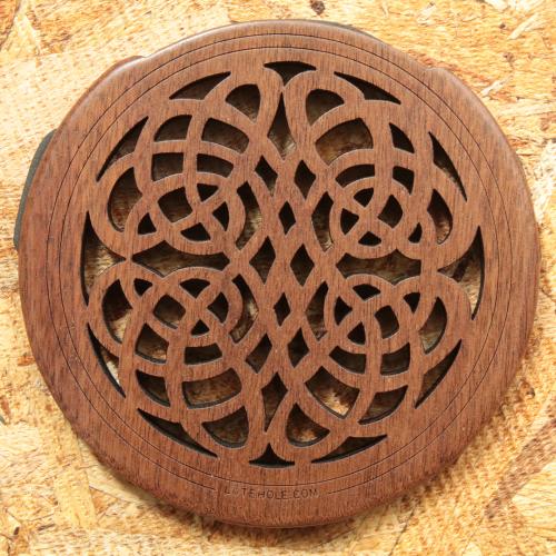 LUTE HOLE #4 Walnut