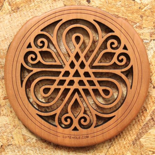 LUTE HOLE #2 Mahogany