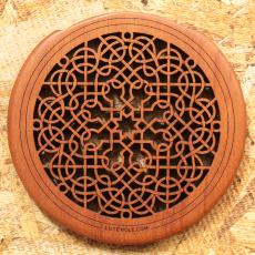 LUTE HOLE #12 Mahogany