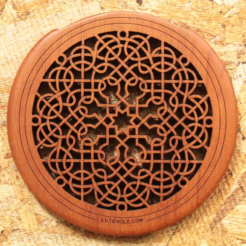 LUTE HOLE #12 Mahogany