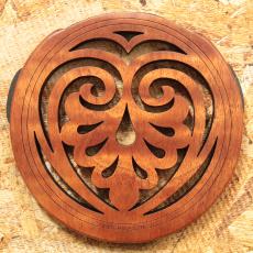 LUTE HOLE #5 Hawaiian Koa