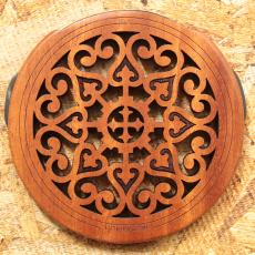 LUTE HOLE #9 Hawaiian Koa