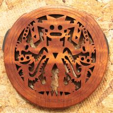LUTE HOLE #8 Hawaiian Koa