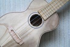 Yokoyama Guitars Soprano / YU「桐/きり」#159_11