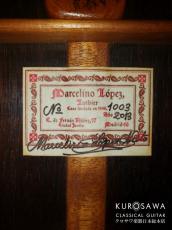 Marcelino Lopez マルセリーノ・ロペス 2013年製 アグアドモデル【日本総本店2F 在庫品】_4