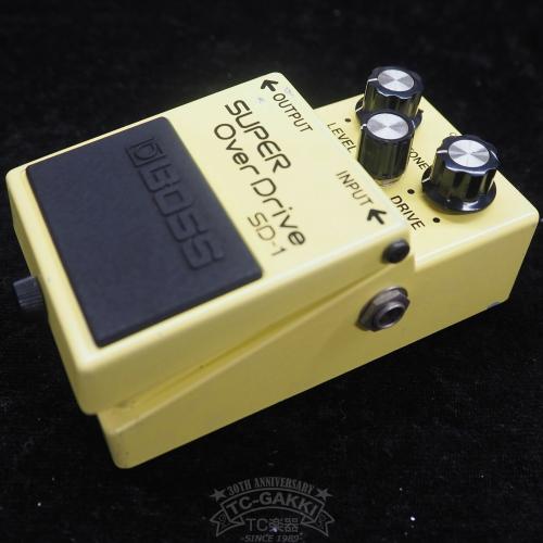 BOSS SD-1 SUPER Over Drive (JAPAN/JRC4558DD)